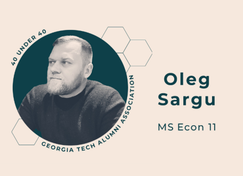 Oleg Sargu 40 Under 40 graphic