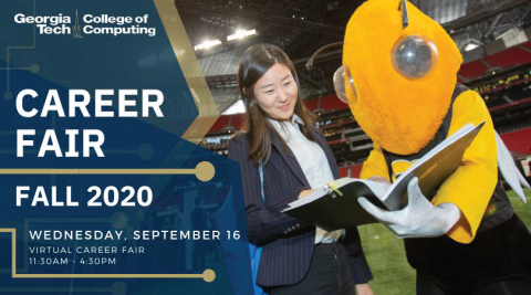 GT Computing career fair Sept. 16th 11:30-4:30 EST