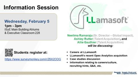 LLamasoft Information Session