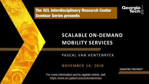 Scalable On-Demand Mobility Services