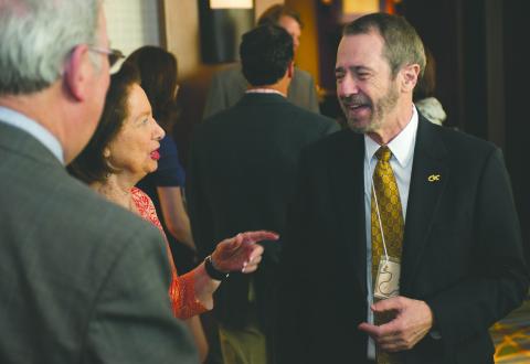 Dean Don Giddens Honored  at Retirement Reception