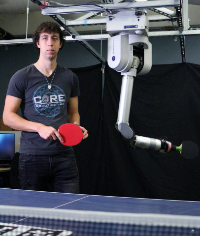 Matthew Gombolay, an assistant professor in the School of Interactive Computing and director of the Cognitive Optimization and Relational (CORE) Robotics Lab at the Georgia Tech.