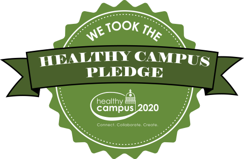 Healthy Campus Pledge Badge