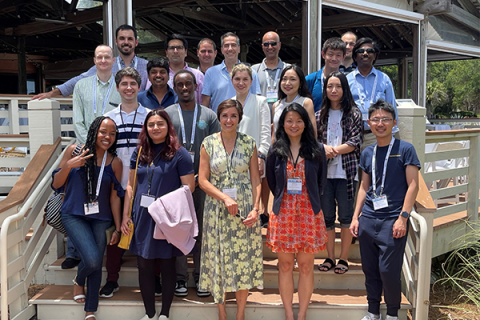 Georgia Tech faculty, students, and alumni gather at the 2022 Hilton Head Solid-State Sensors, Actuators, and Microsystems Workshop.
