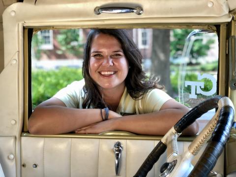 Hannah Todd, Georgia Tech's Wreck Driver 