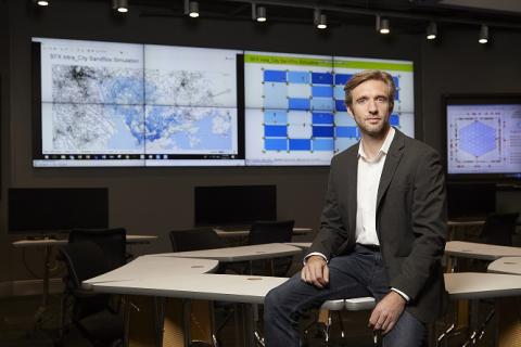 Sebastian Pokutta in his lab