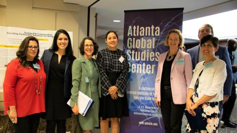 Participants in the 2019 Atlanta Global Studies Symposium pose for a photo.