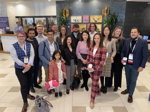 People posing for a photo at the APPAM conference