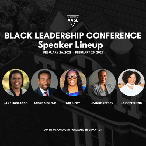2021 Black Leadership Conference Speaker Line-up