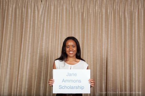 ISyE undergrad Ije Okafor, recipient of the Jane Ammons Scholarship