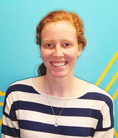 Portrait of Sustainable Undergraduate Research Fellow Kat Matthews.