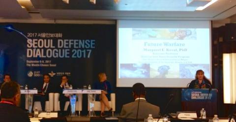 Georgia Tech Professor Margaret E. Kosal at Global Security Defense Dialogue