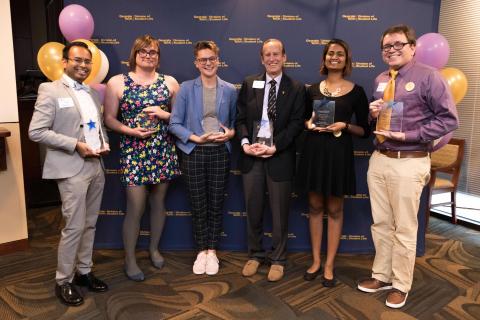 group photo of award winners