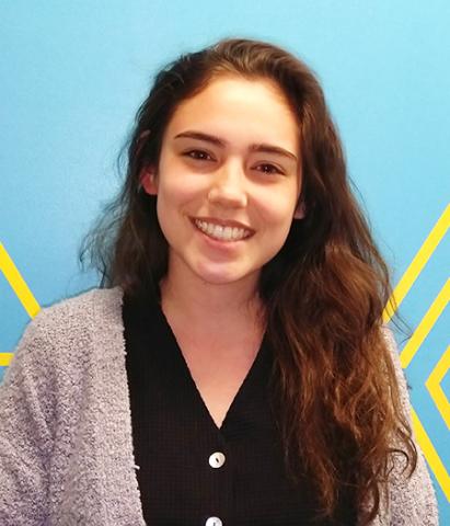 Portrait of Sustainable Undergraduate Research Fellow Micah Landwermeyer.