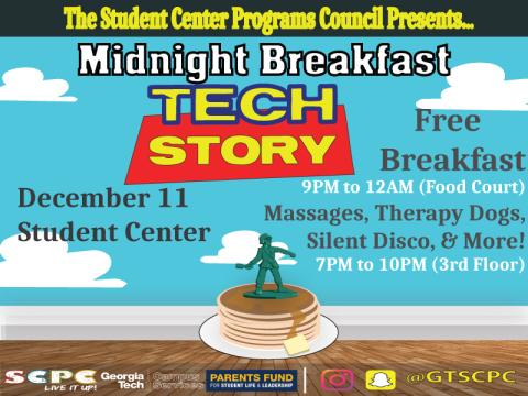Midnight Breakfast on 12/11!