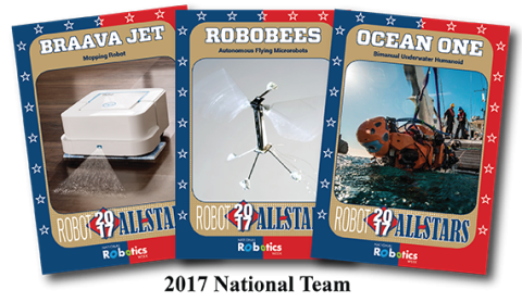 National Robot Trading Cards 2017