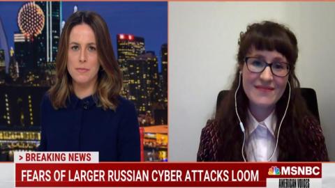 Georgia Tech Assistant Professor Nadiya Kostyuk on MSNBC