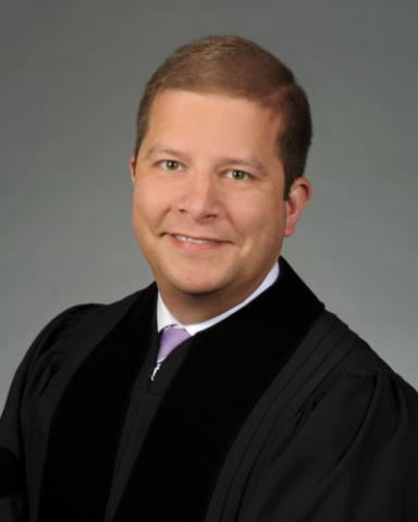 Headshot of Georgia Supreme Court Justice Nels Peterson.