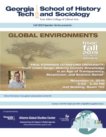 HSOC Speaker Series Fall 2019 Nov 4