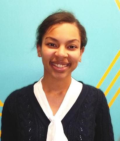 Portrait of Sustainable Undergraduate Research Fellow Eliya Olivia Wagner.