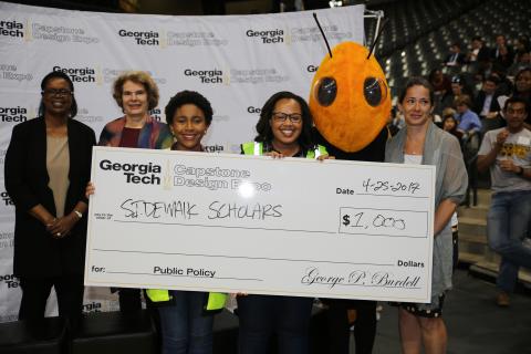 Georgia Tech Public Policy 2017 Capstone Design Winners Reagan Johnson and Maggie Kelley