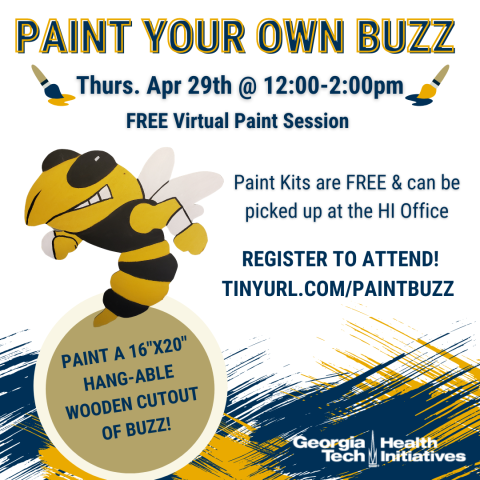 paint your own buzz flyer