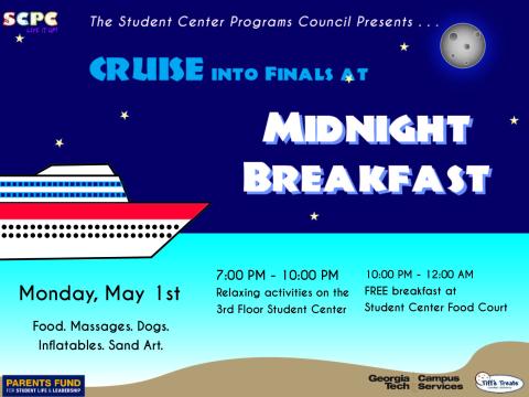 Midnight Breakfast on  5/1