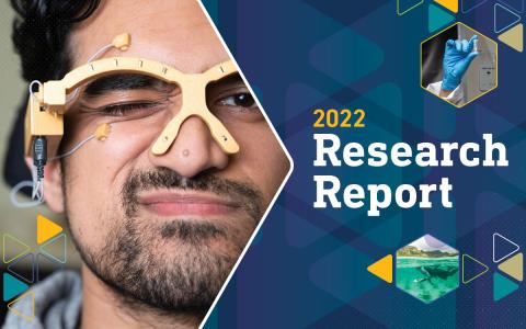 Graphic header for 2022 Georgia Tech Research Report