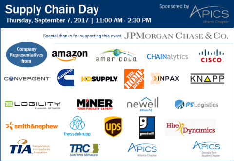 SCL September 2017 Supply Chain Day