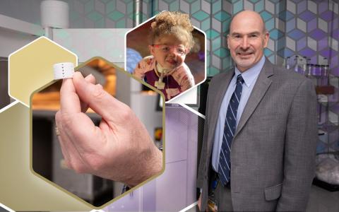 Scott Hollister and Ramiah Martin and 3D splint