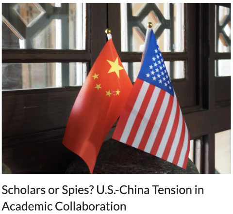 Flags of China and the United States