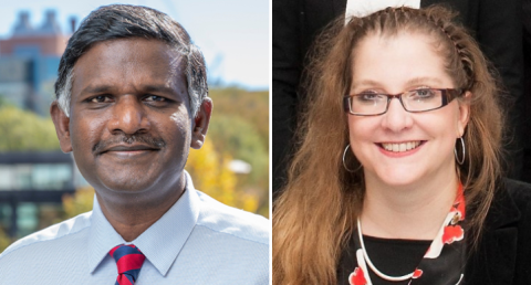 Raghupathy “Siva” Sivakumar and Natalie Stingelin 