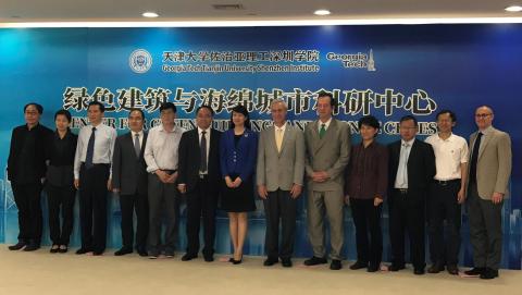 Center for Green Buildings and Sponge Cities Group Photo