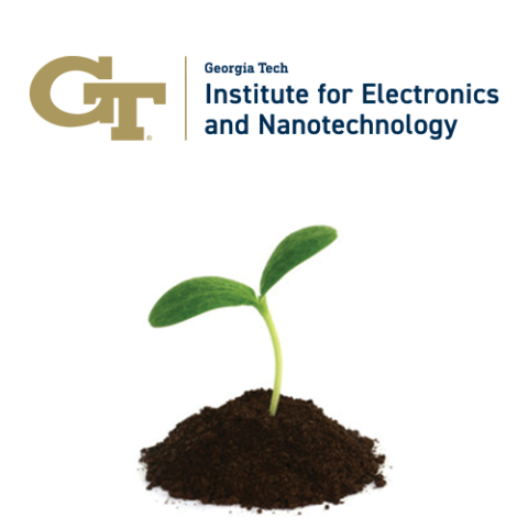 IEN logo with sprouting plant