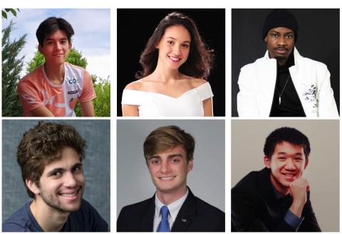IPaT 2021 summer interns: Pictured: Ben Koehler, Ana Herrera, Kaleb Sixto, Daniel Keehn, David Peeler, Jason Gao 