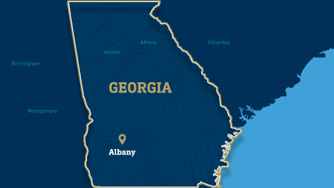 A new contract will expand Georgia Tech’s support to Marine Corps Logistics Base Albany in Southwest Georgia. (Credit: Toya Ejike)