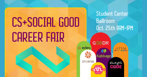 CS for Social Good Career Fair Flyer