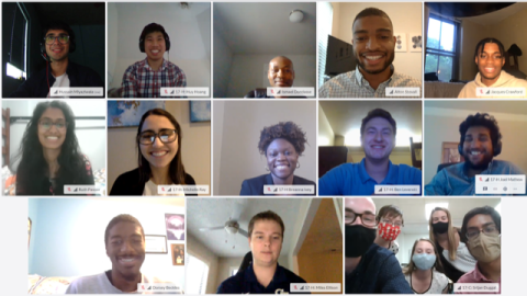 Virtual team photo.