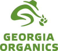 Logo of a person farming.