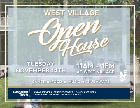 Flyer for Open House Event