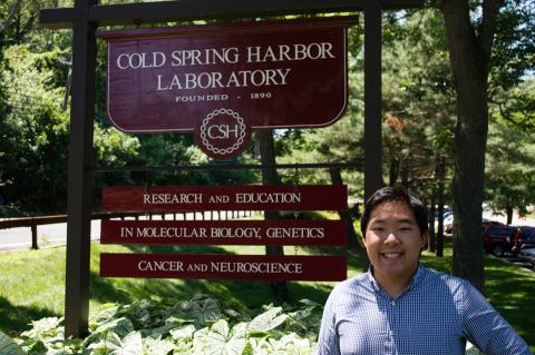 Chow at Cold Spring Harbor Laboratory