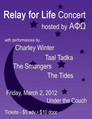 Alpha Phi Omega Relay Concert 2012