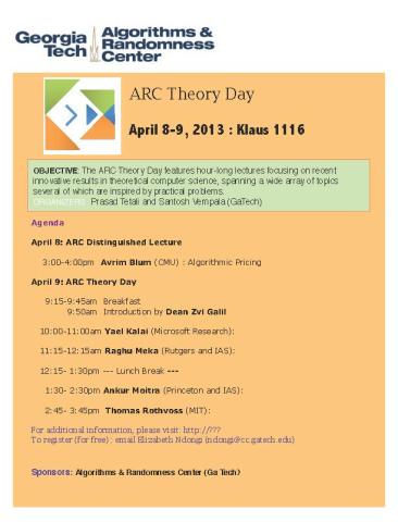 ARC Theory Day Flyer