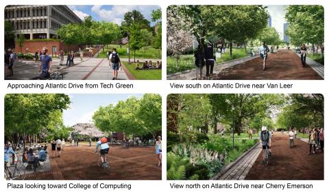 Atlantic Drive Corridor Renderings