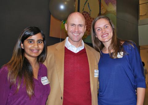 Bob Guldberg and students