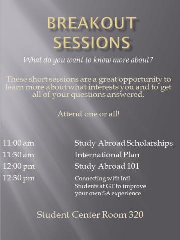 Breakout Sessions