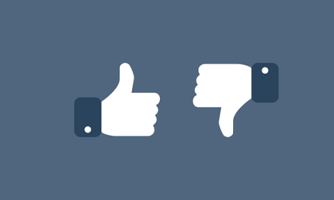 like and dislike