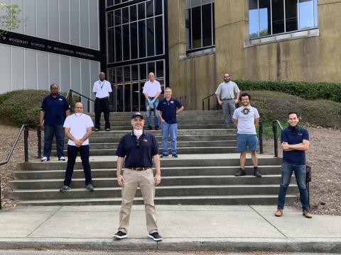 engineers, cabrera and tommy little assoc director of building Services 