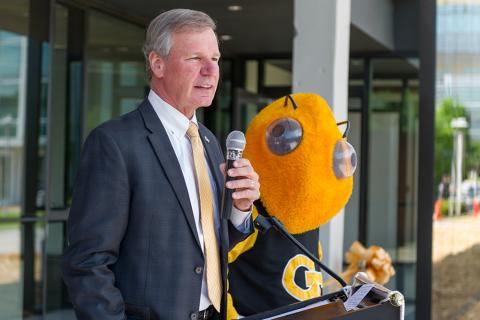 Caddell Building Dedication