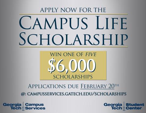 Campus Life Scholarship 2015